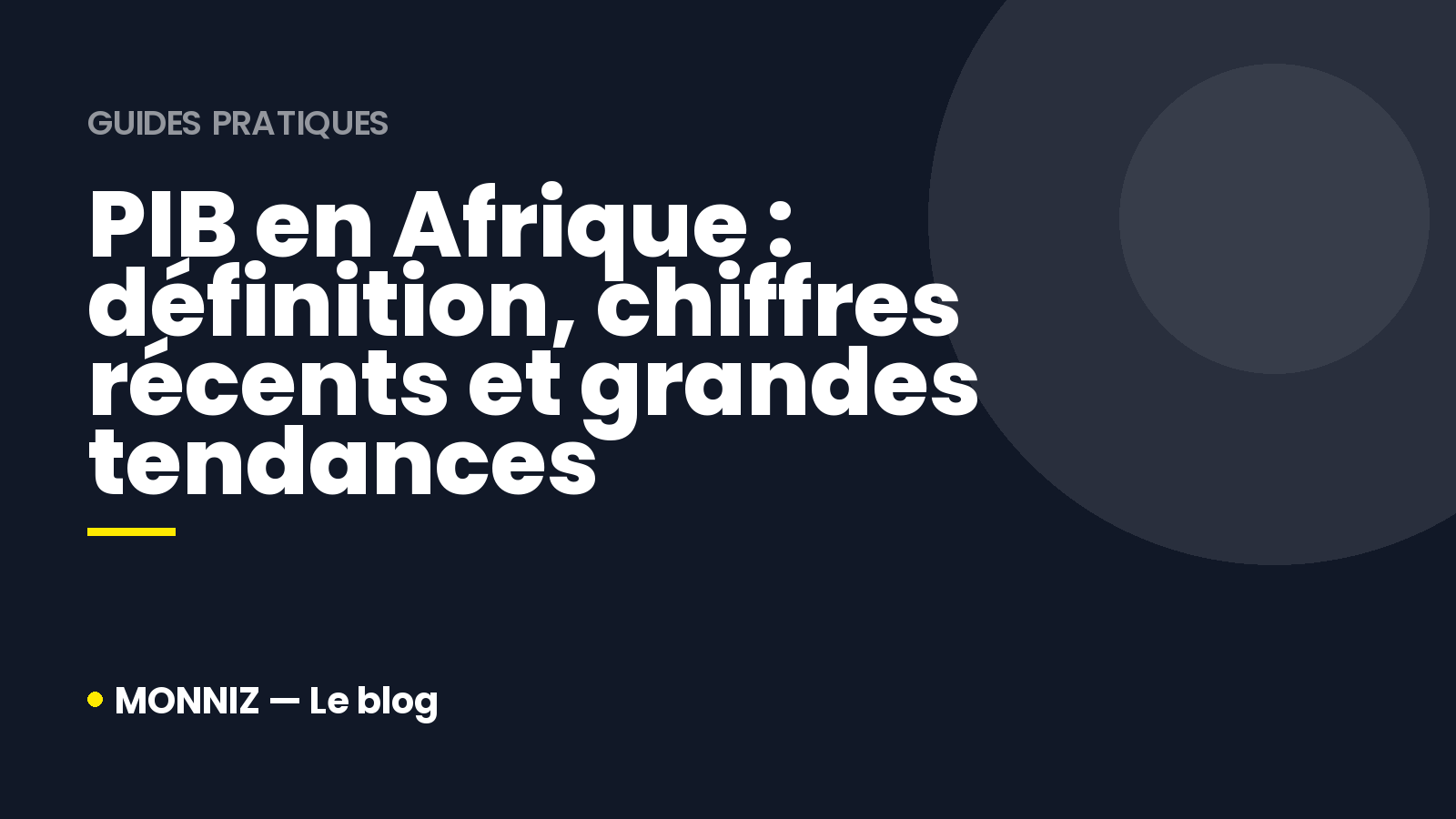 Pib en afrique
